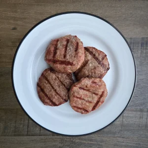 Pork Sausage Patties, Hot